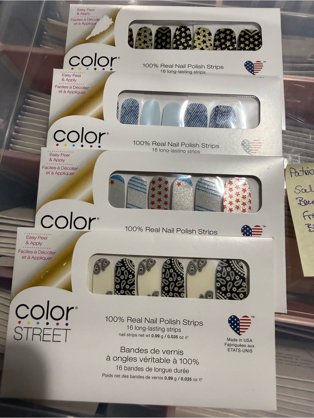 Color Street Nail Polish Strip bundle (2)